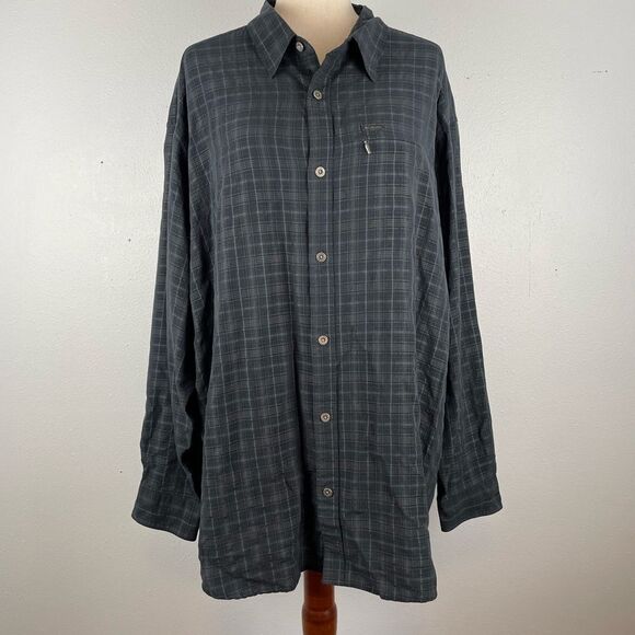Columbia Men's Plaid Button-Up Shirt Size XXL EUC - Picture 1 of 8